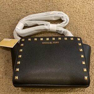 NWT Michael Kors Handbag Purse Black